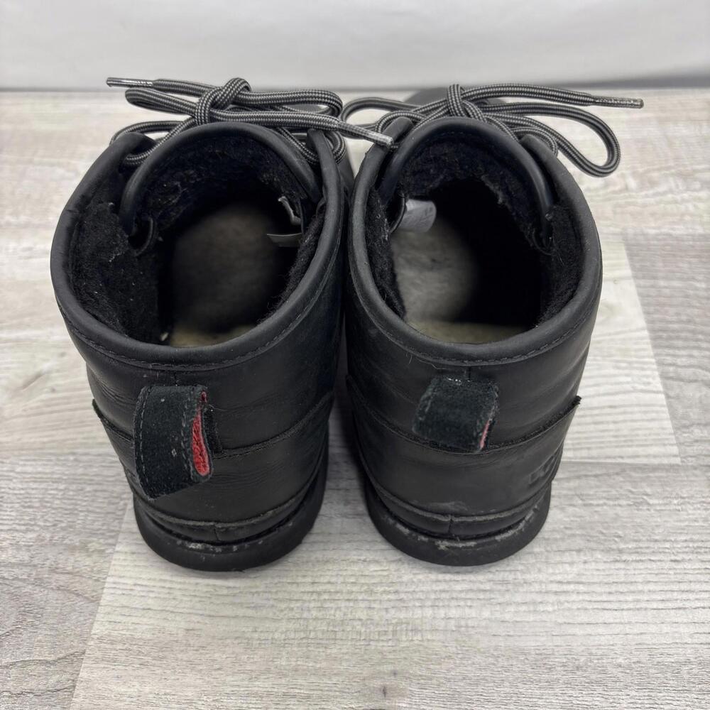 UGG Neumel Weather II Waterproof Black Leather Chukka Boots Size US 11 Men - Picture 8 of 16